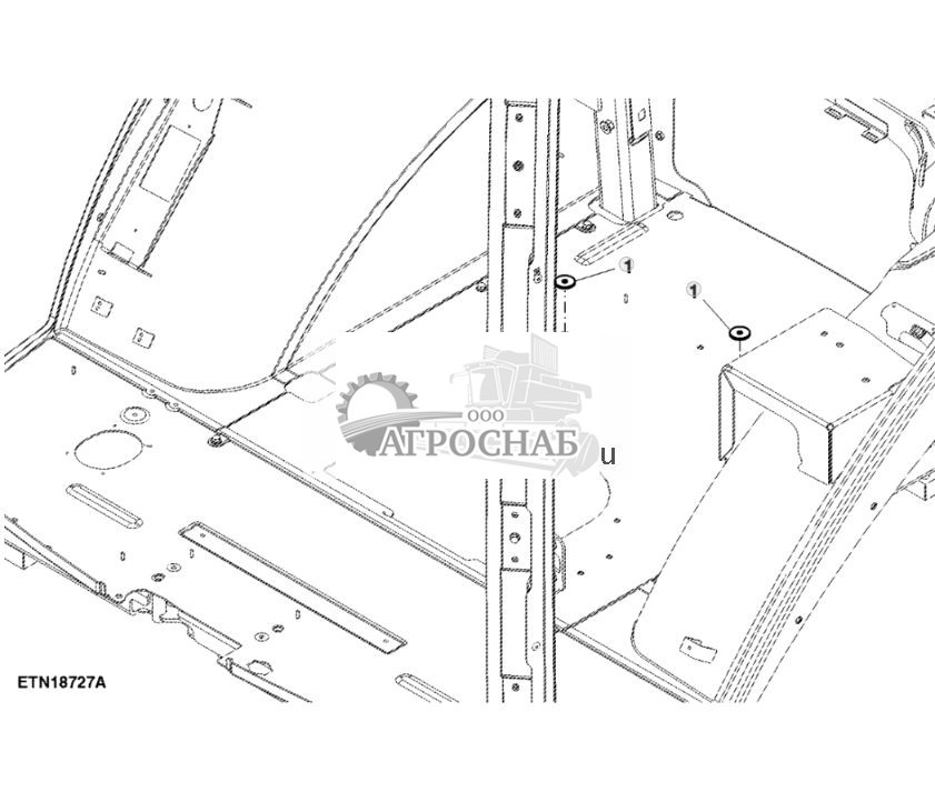 Детали крепления, основание сиденья, задняя часть - ST804454 1025.jpg